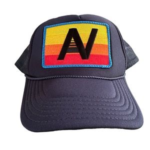 AVIATOR NATION TRUCKER HAT Navy Adult NWOT